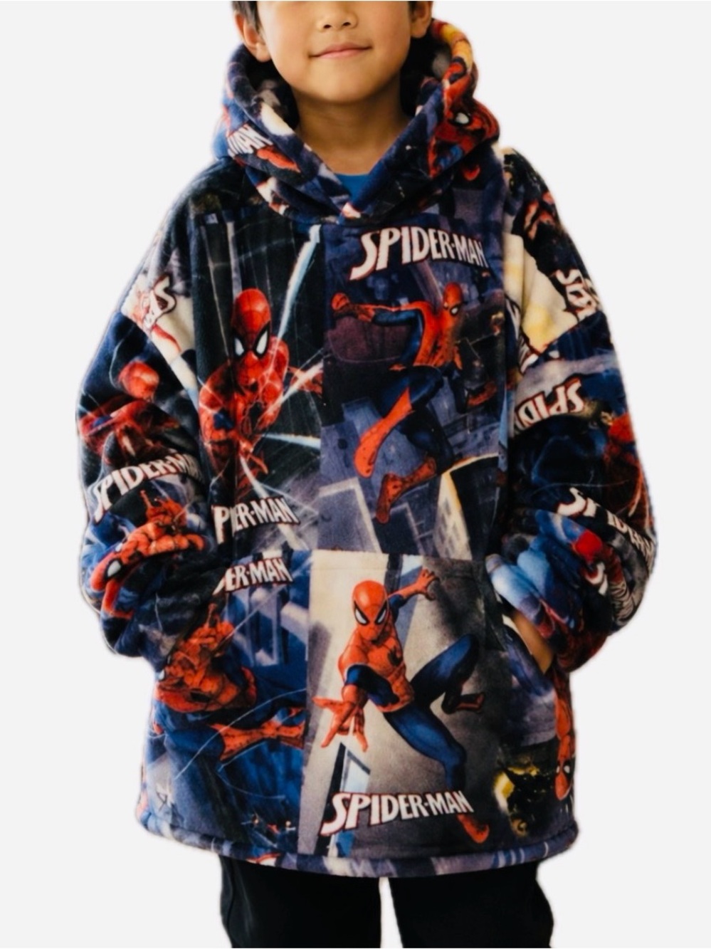 NWT. Marvel Wayy Big‎ Hoodie. Size 4-10.